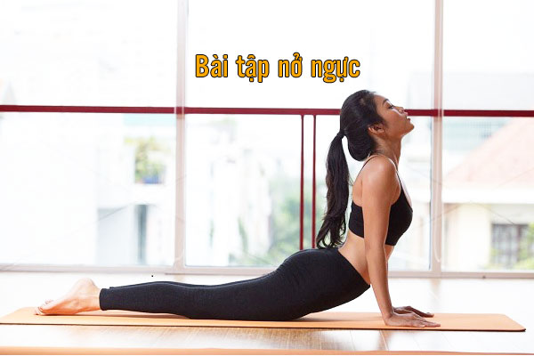bài tập yoga cho ngực nở