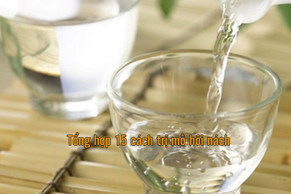 cách giảm mồ hôi nách
