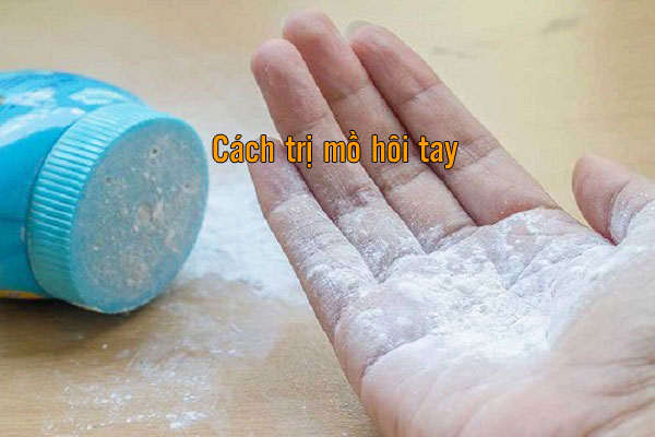 cách giảm mồ hôi tay