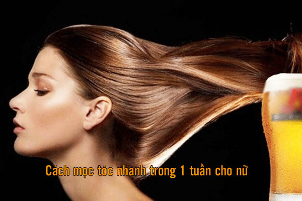 cách mọc tóc nhanh cho nữ