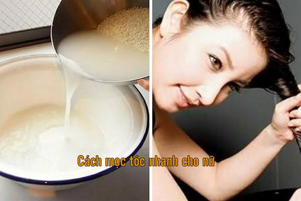cách mọc tóc nhanh trong 1 tuần cho nữ