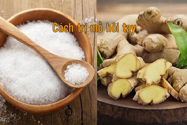 cách trị mồ hôi tay tại nhà