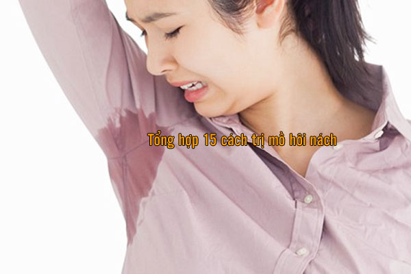 cách trị mồ hôi nách