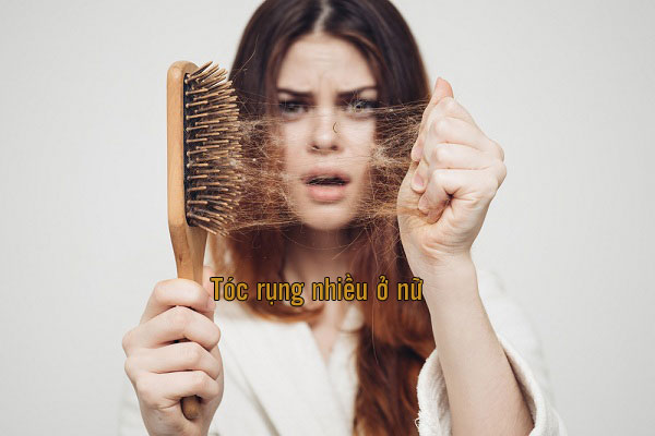 tóc rụng nhiều ở nữ
