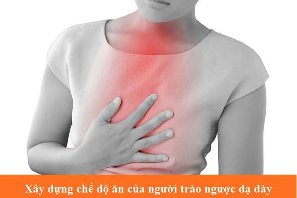 chế độ ăn của người trào ngược dạ dày