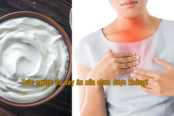 trào ngược dạ dày ăn sữa chua được không