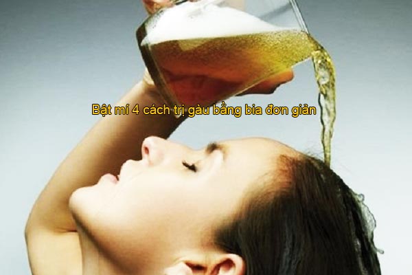 Bia giúp phục hồi mái tóc hư tổn