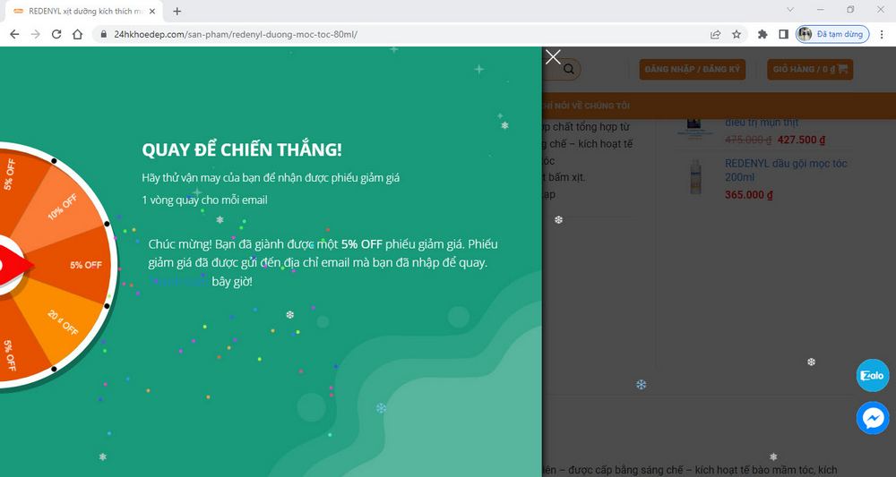 vòng quay may mắn