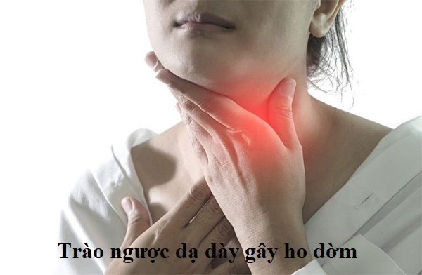 Trào ngược dạ dày gây ho đờm
