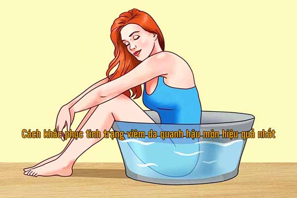 cải thiện viêm da quanh hậu môn