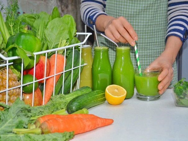 rau củ tươi dễ gây tiêu chảy