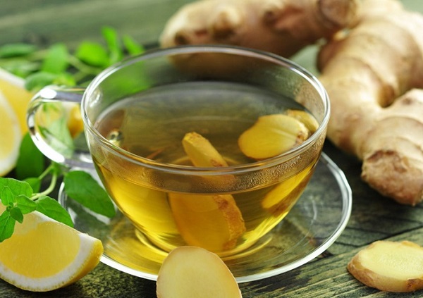 Nước sắc gừng tươi