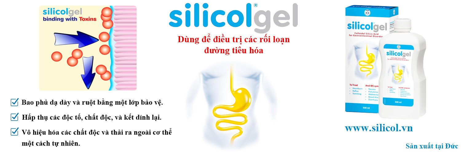 Silicol Gel - Điều trị trào ngược