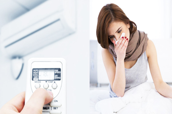 viêm mũi dị ứng máy lạnh