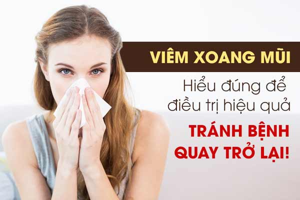 Biện pháp phòng ngừa bệnh viêm xoang